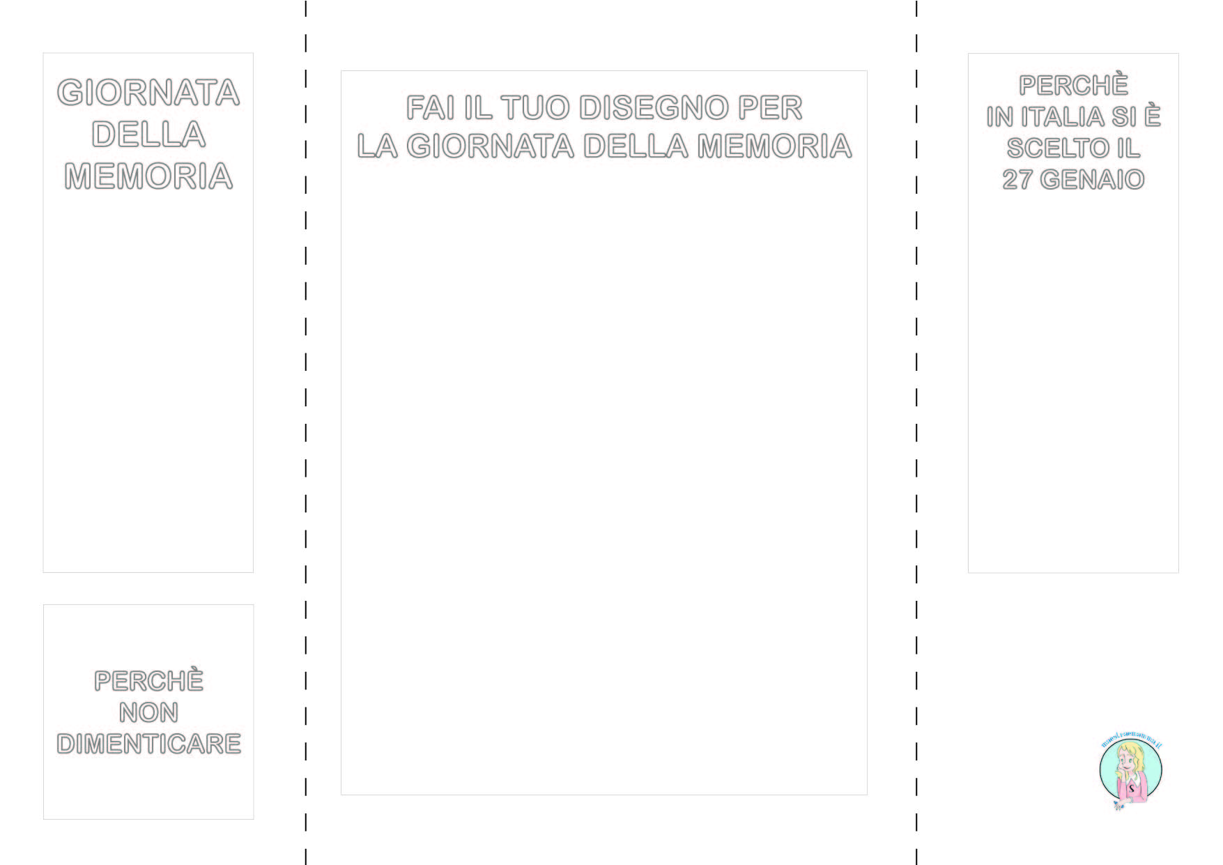 Lapbook IL GIORNO DELLA MEMORIA olocausto shoah scuola primaria