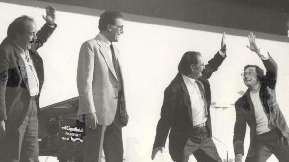 La storica puntata del Maurizio Costanzo Show a Catania: Angelo Massimino e altri ospiti illustri - 