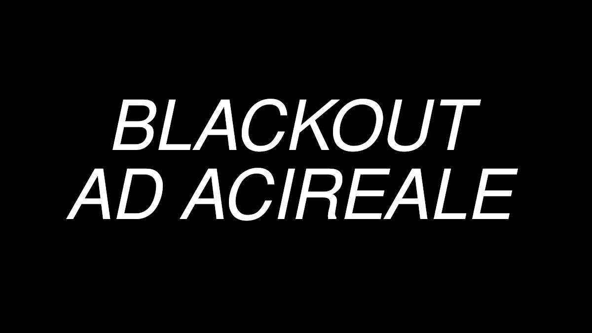 Acireale e dintorni colpiti da un blackout senza precedenti: popolazione al buio! - 