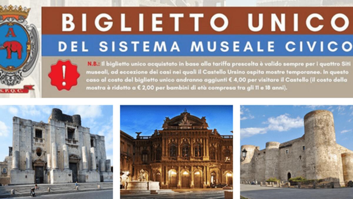 Alla scoperta dei siti culturali di Catania con il biglietto unico del Comune - 