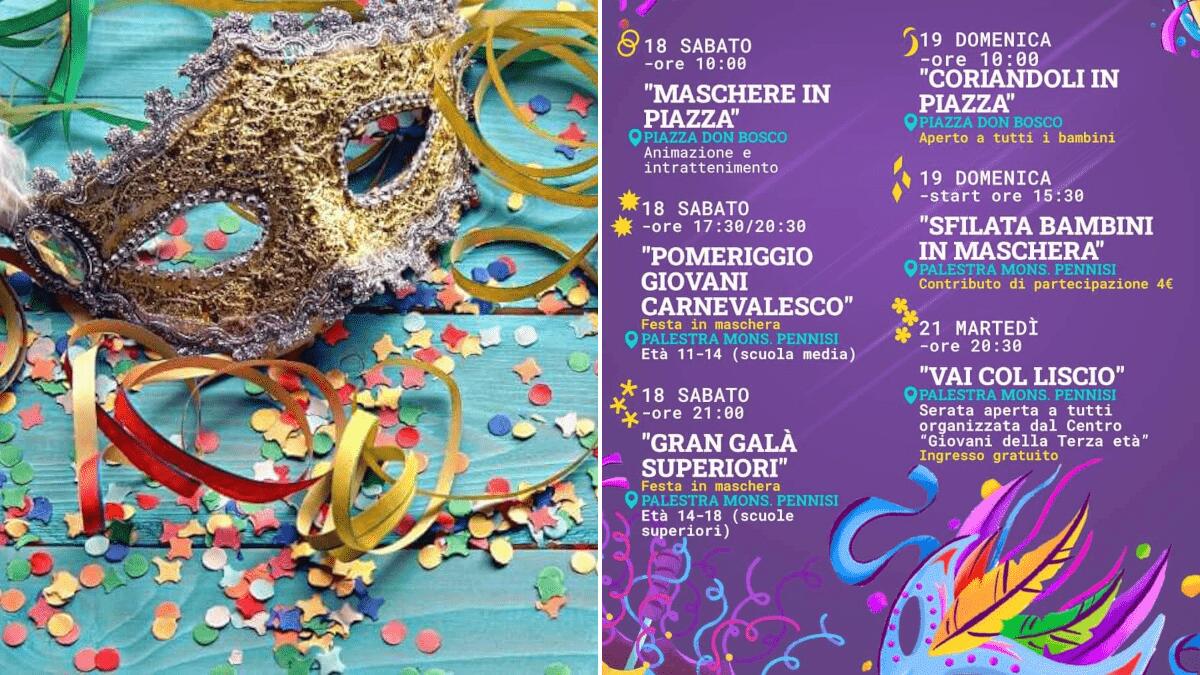 Carnevale di Pedara 2023: programma, appuntamenti ed eventi in città - 