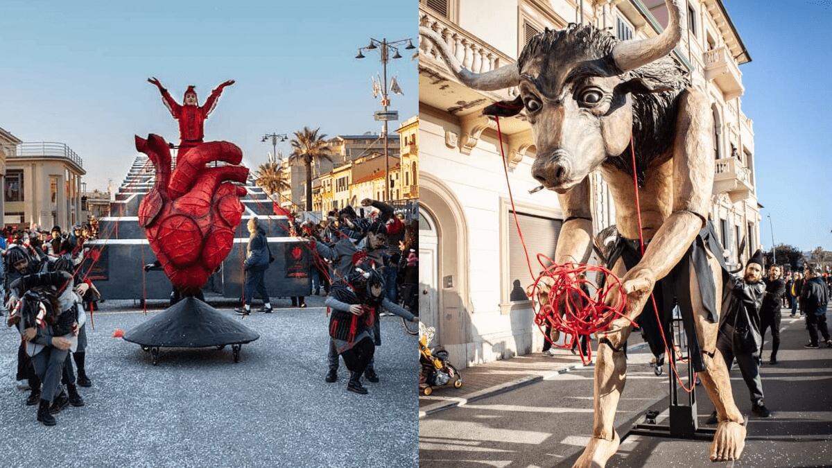 L'umanità ha perso il filo ma Matteo Raciti ha vinto al Carnevale di Viareggio 2023 - 