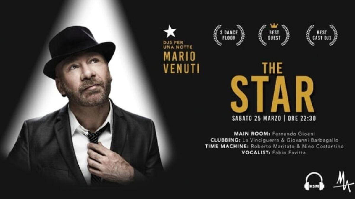 "The Star": Mario Venuti Dj per una notte. Dove e quando si esibirà il cantante catanese - 