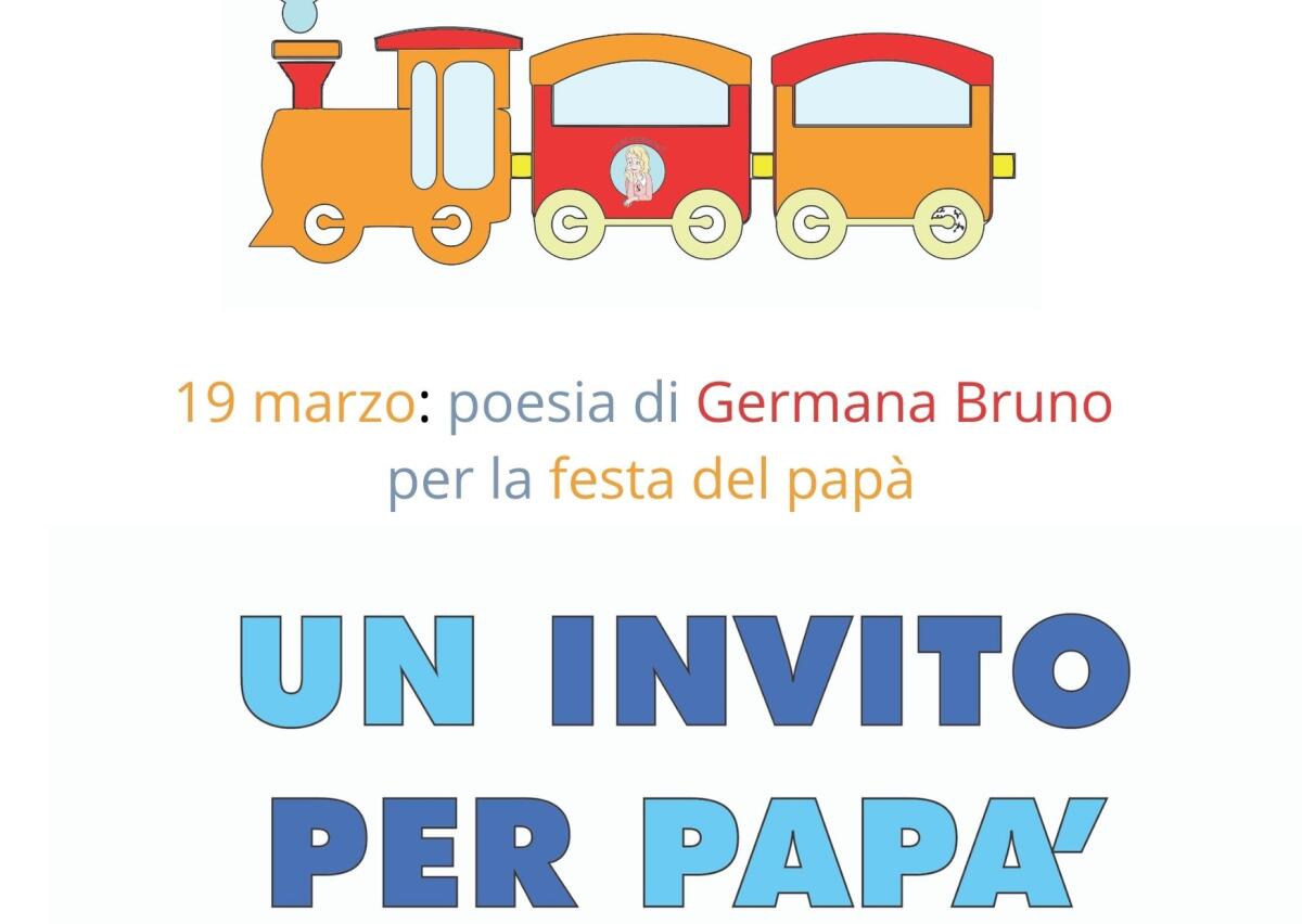 Poesia per la festa del papà - UN INVITO PER PAPA’ - 