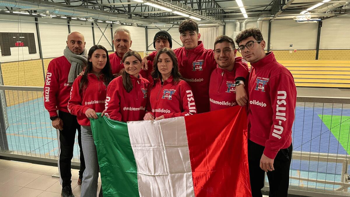 Team Asd Il Dojo di Catania protagonista all'International Ju-Jitsu Open Tournament Duo System - 