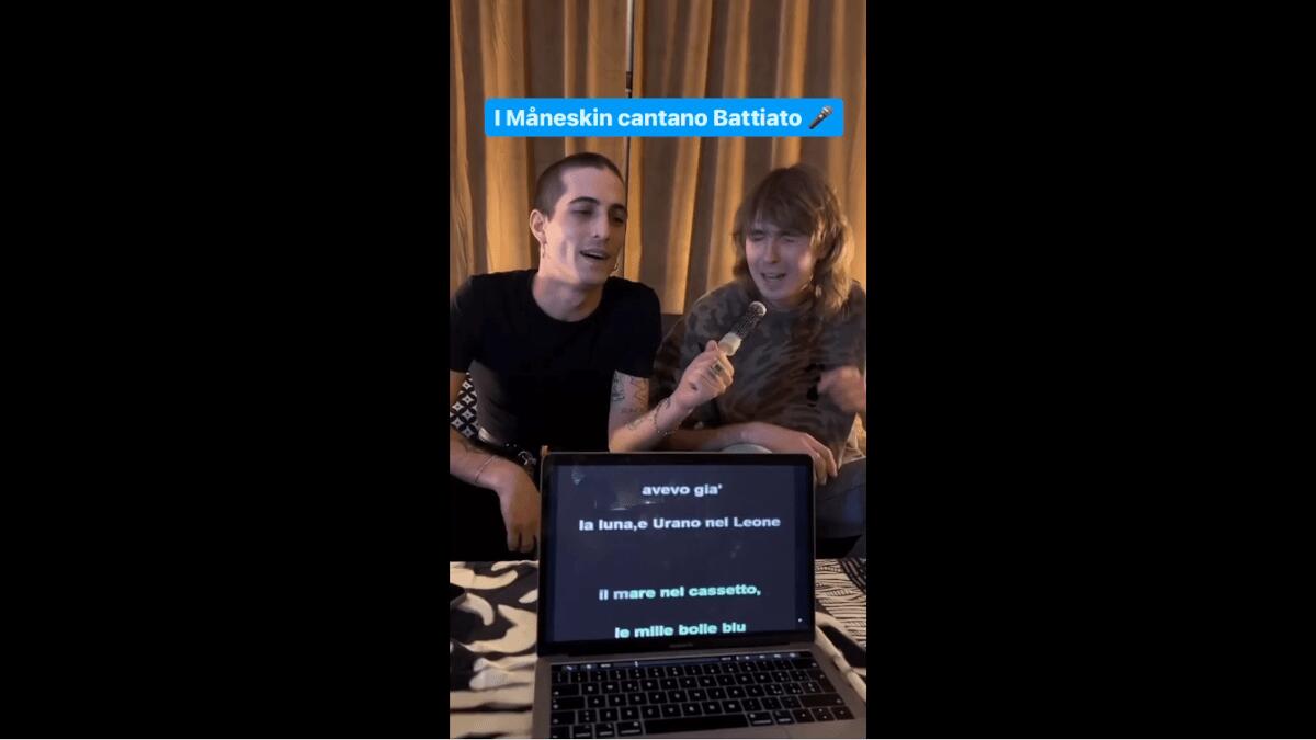 Maneskin massacrano Franco Battiato: il canto della canzone “Cuccurucucu” diventa virale - 