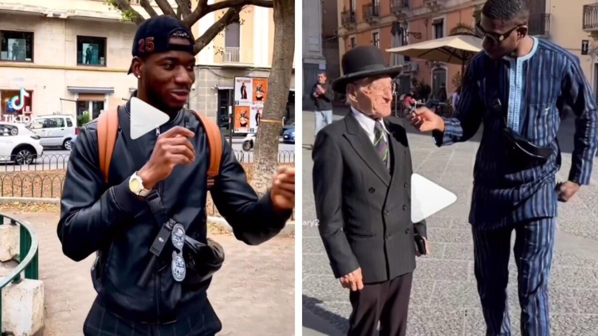 Alex, le video interviste di un TikToker africano in giro per Catania - 