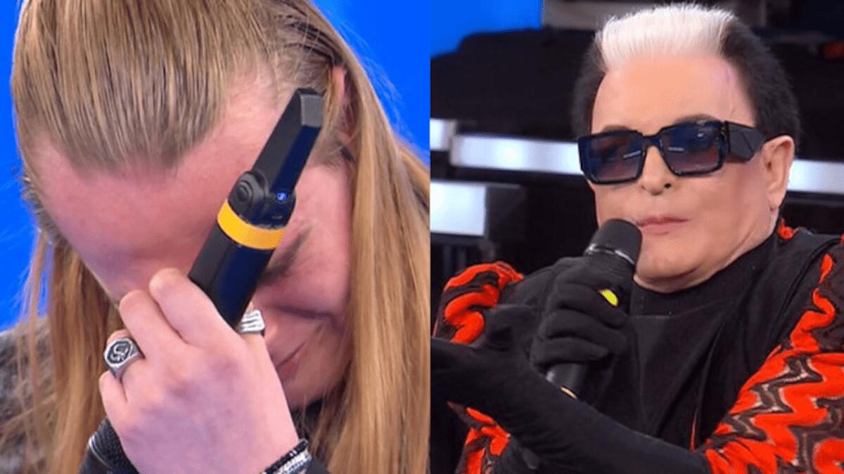 Aaron canta La Cura di Franco Battiato, Cristiano Malgioglio lo distrugge sino alle lacrime: il video - 