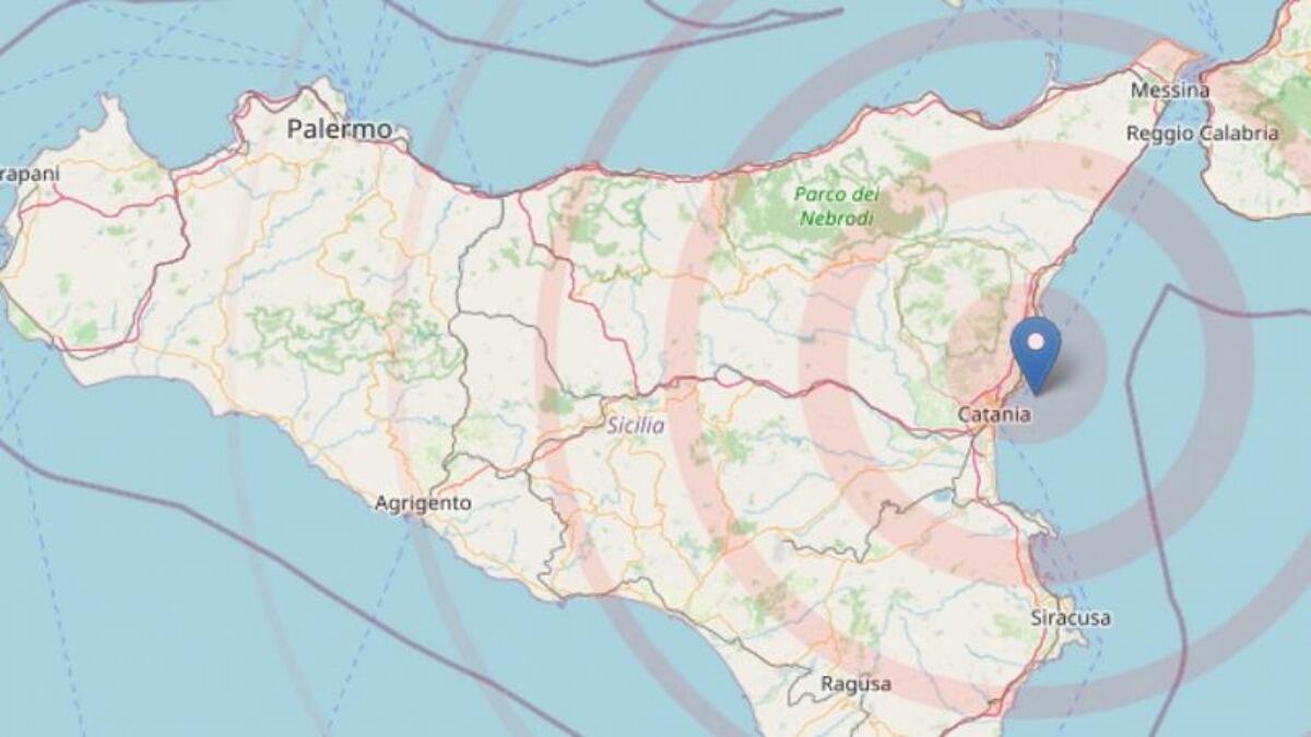 Terremoto a Catania, gli aggiornamenti dall'Ingv - 