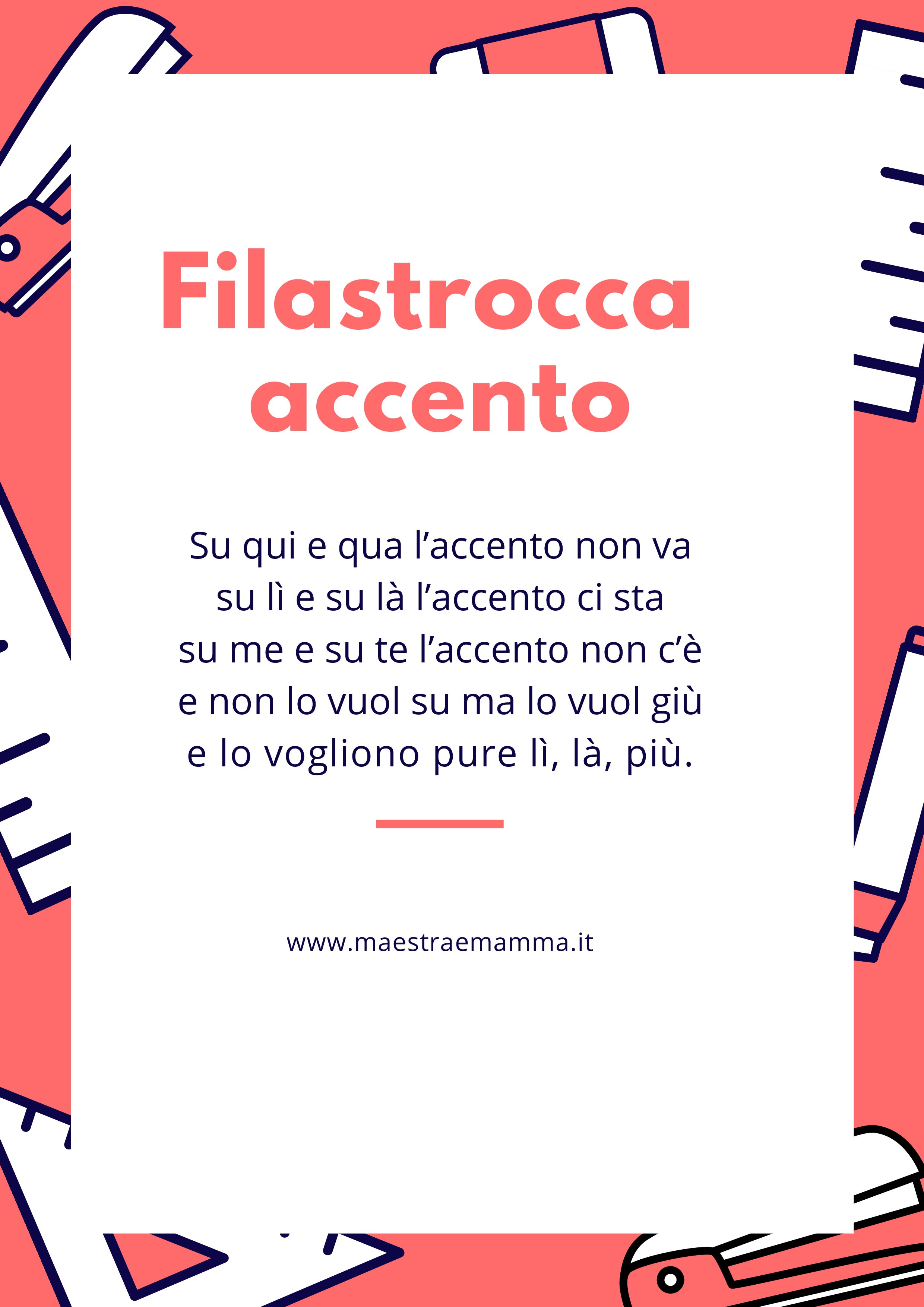 CLICCA QUI PER SCARICARE LA FILASTROCCA