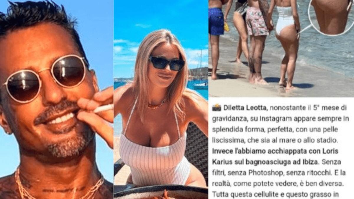 Fabrizio Corona contro Diletta Leotta e il fisico in gravidanza da Social: «Abile coi filtri e Photoshop» - 