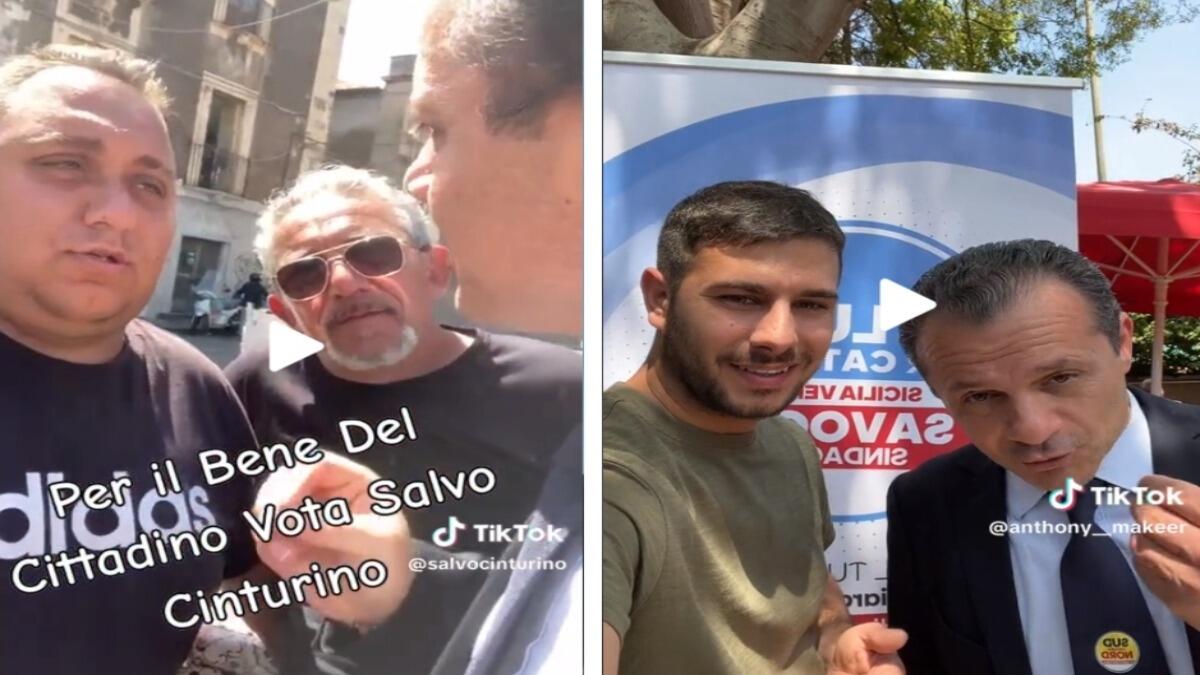 Elezioni comunali 2023 a Catania, De Luca schiera due Tiktoker "per riavvicinare i giovani alla politica" - 