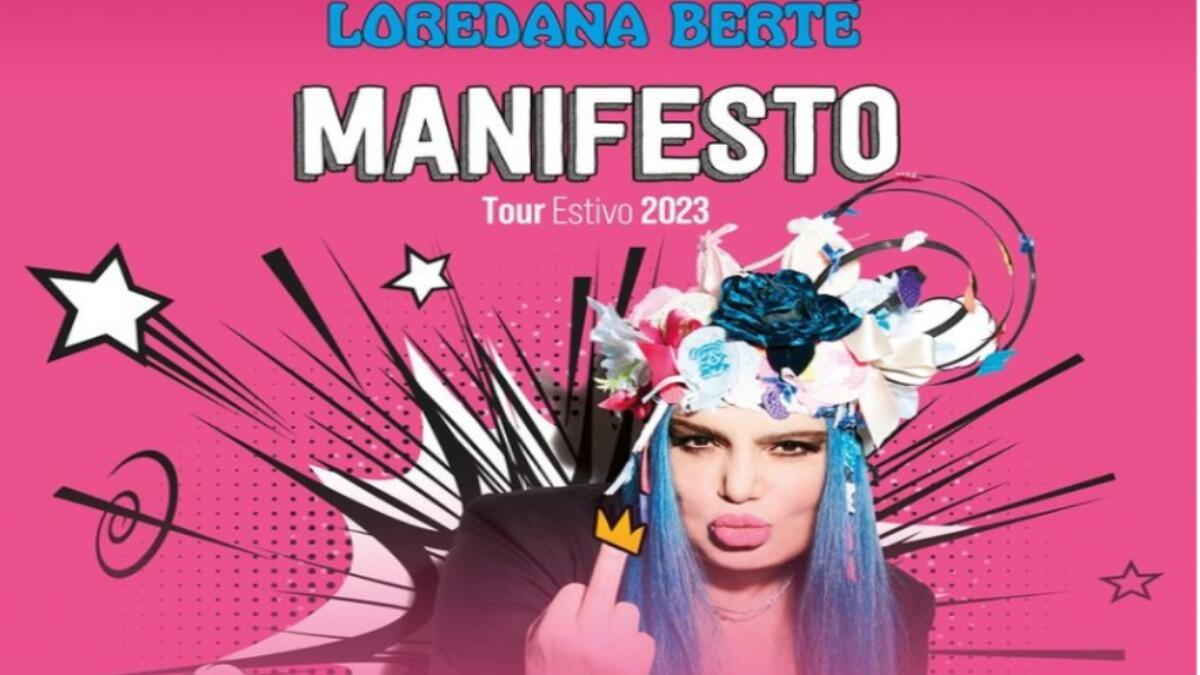 Loredana Bertè a Catania, finalmente sul palco con il suo "Manifesto tour 2023" - 