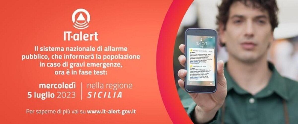 Catania partecipa al test di protezione civile: contribuisci alla sperimentazione di IT-alert! - 