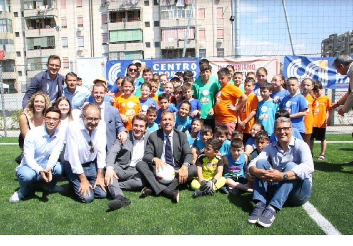 Piazza Beppe Montana: un’oasi di bellezza e sport per i bambini di Catania - 