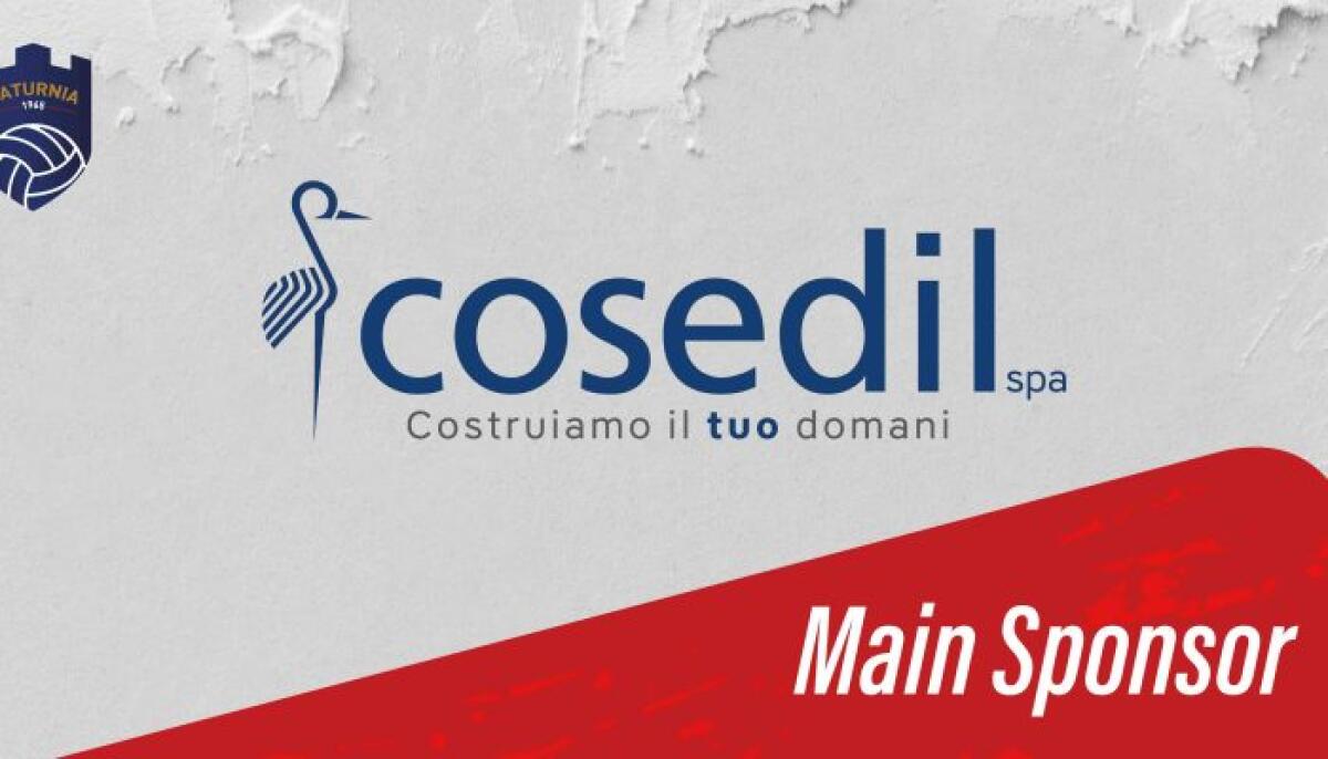 Cosedil diventa main sponsor di Saturnia Volley: costruiamo il tuo domani anche nel mondo dello sport - 