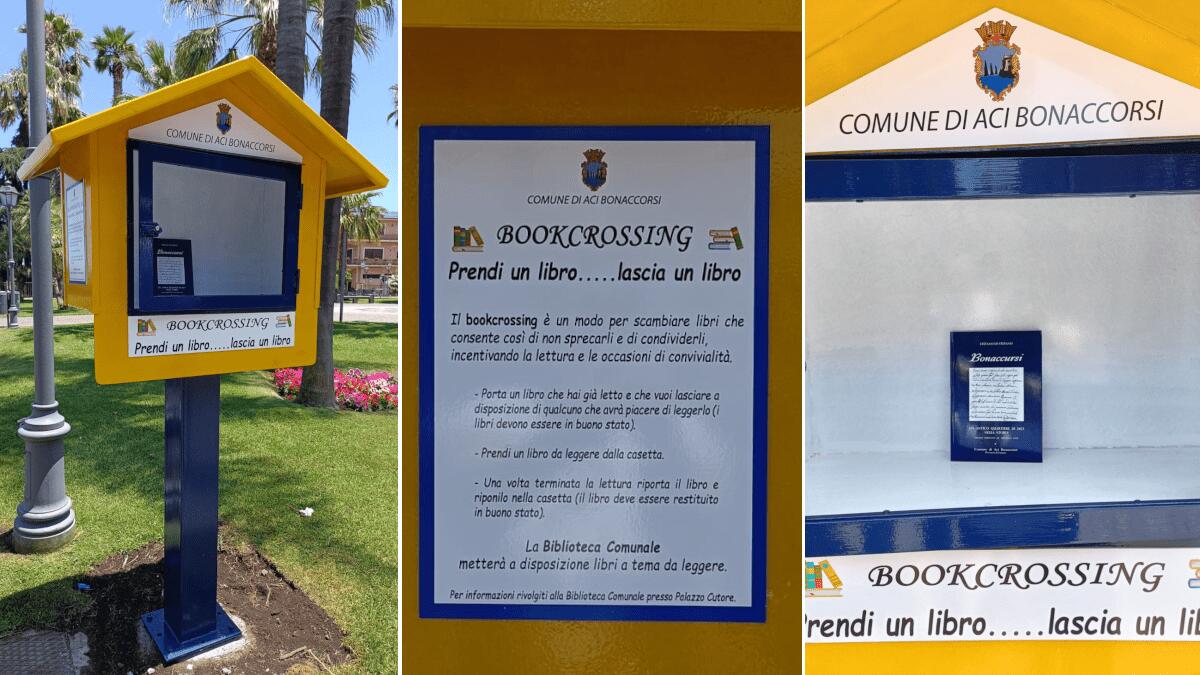 Bookcrossing ad Aci Bonaccorsi: scambio libri nella “casetta della Cultura” del catanese - 