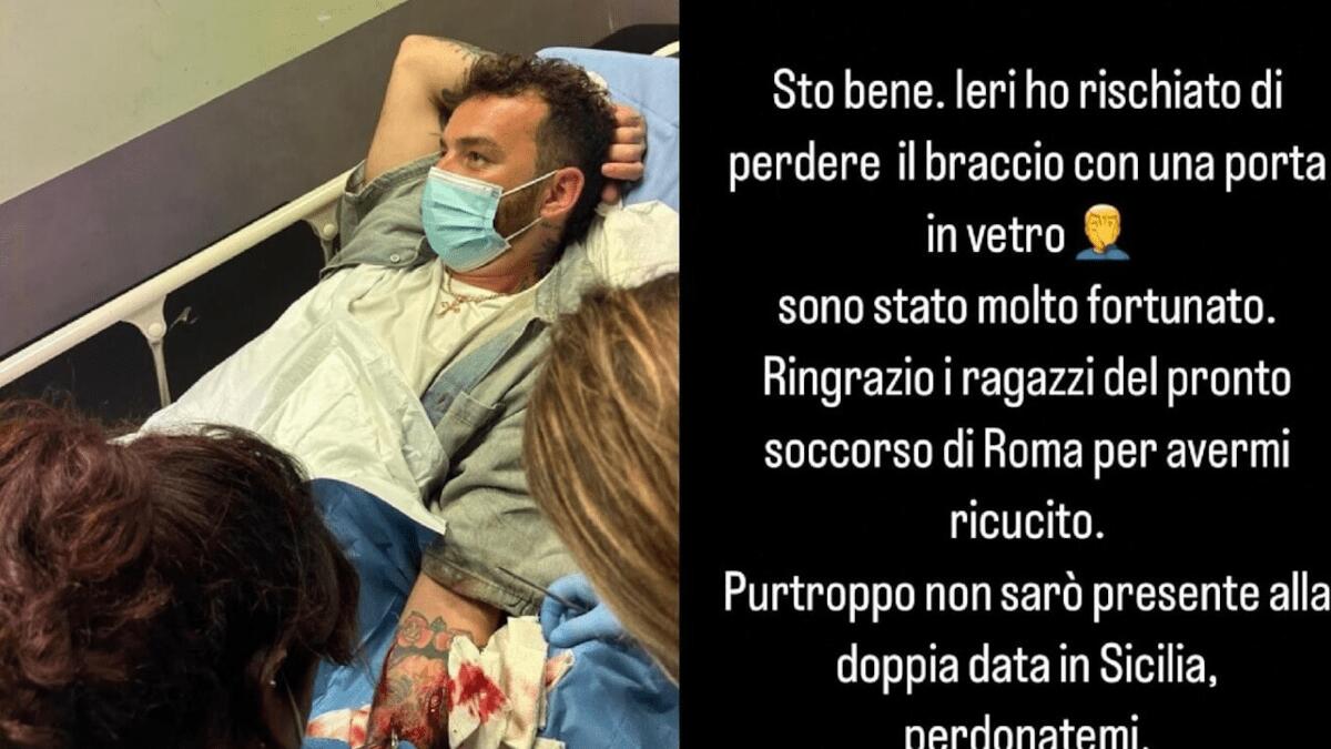 Salta il concerto di Salmo a Catania (e in Sicilia), brutto incidente e nuova data: «Perdonatemi» - 