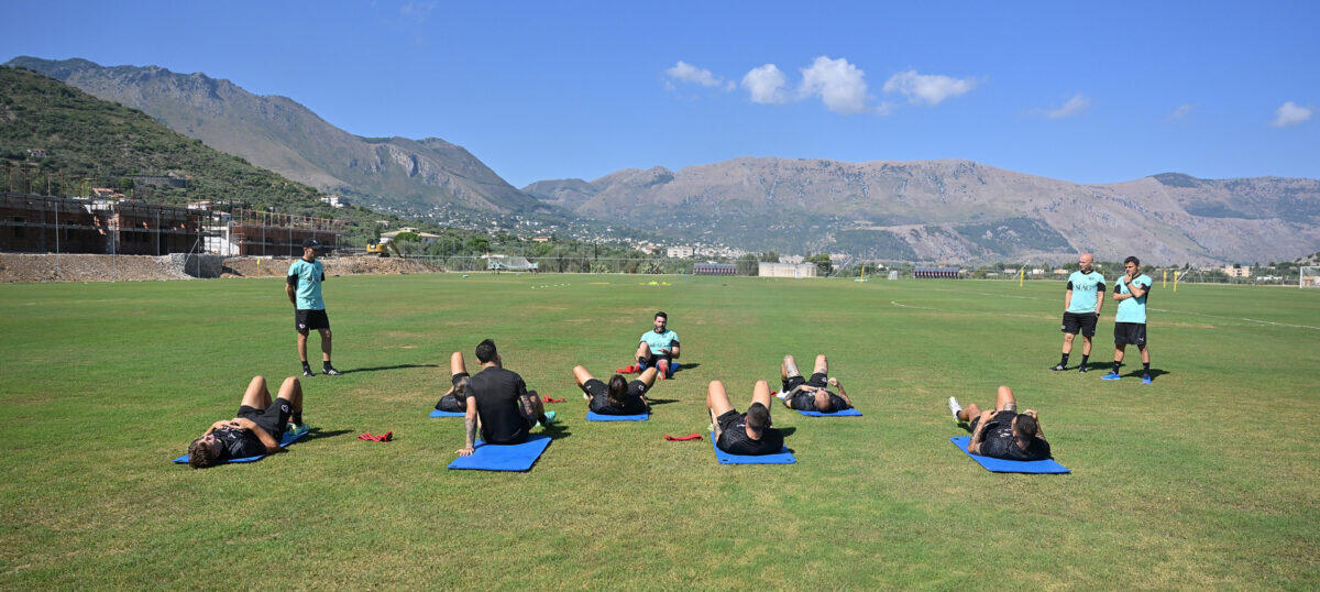 Palermo F.C. CFA di Torretta: Inizia l’avventura con il primo allenamento guidato da Eugenio Corini - 