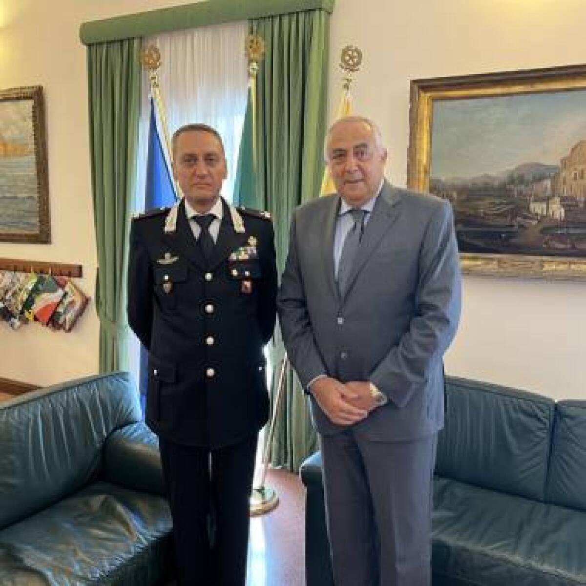 Benvenuto a Palermo al Generale di Brigata Luciano Magrini: il Comune rinnova la collaborazione con i Carabinieri per il bene della città - 