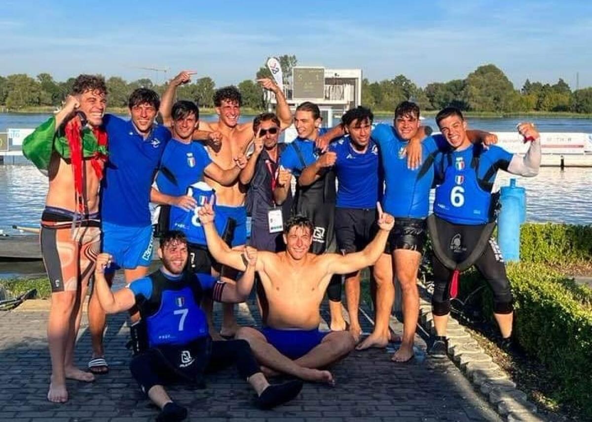 CUS Catania trionfa in Germania: Fabio Sauro guida la nazionale under 21 di canoa polo alla conquista del titolo europeo - 