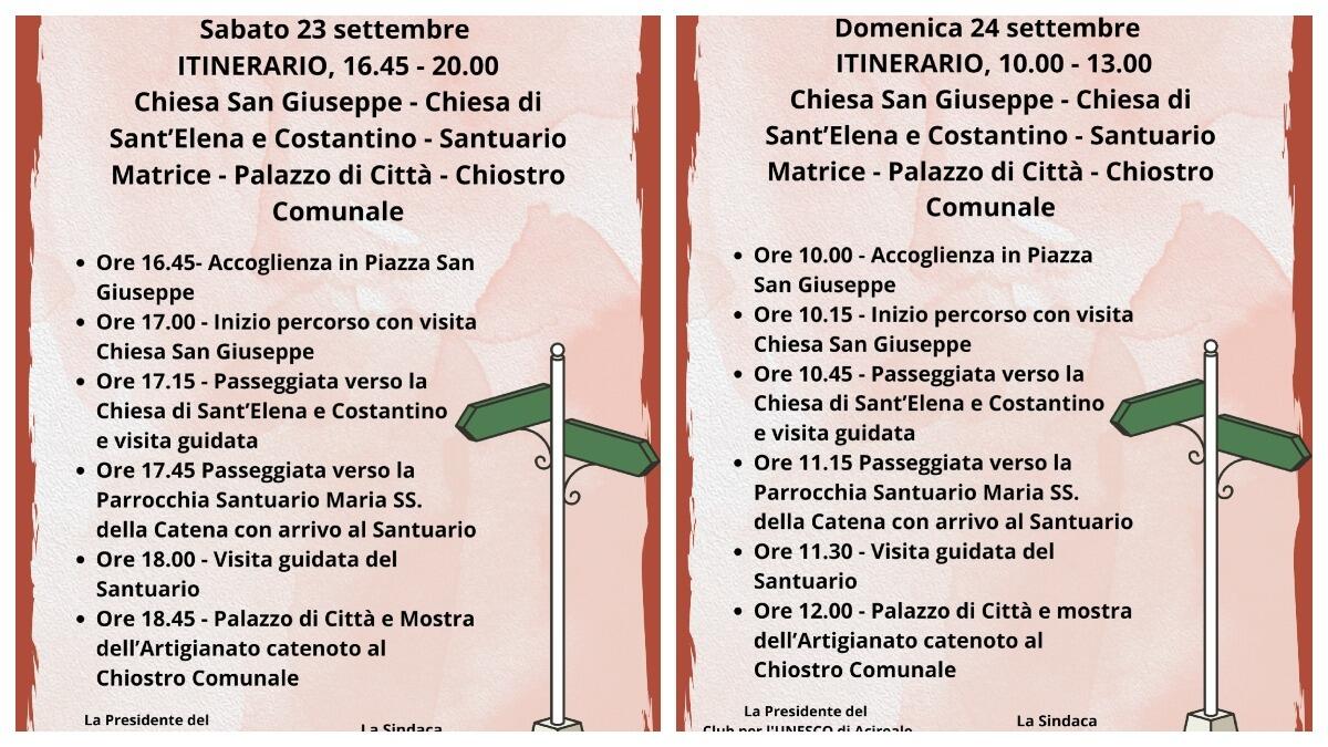 "Passeggiate patrimoniali" ad Aci Catena. Ecco come partecipare - 