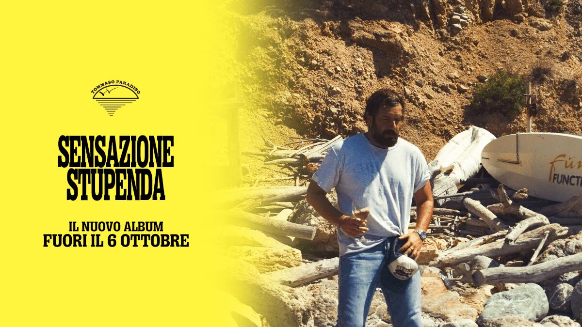 Tommaso Paradiso lancia "Sensazione Stupenda Premiere Tour" a Catania - 