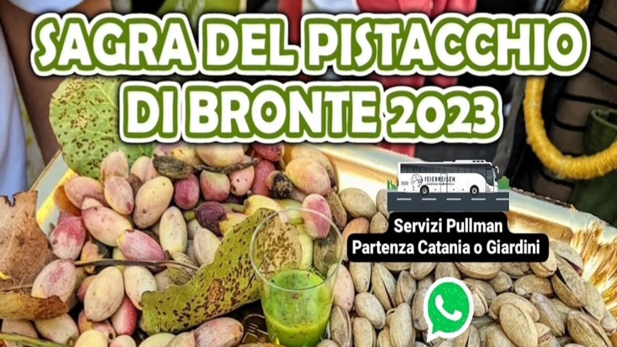 Sagra del Pistacchio a Bronte, confermate le nuove date dell'edizione 2023 - 
