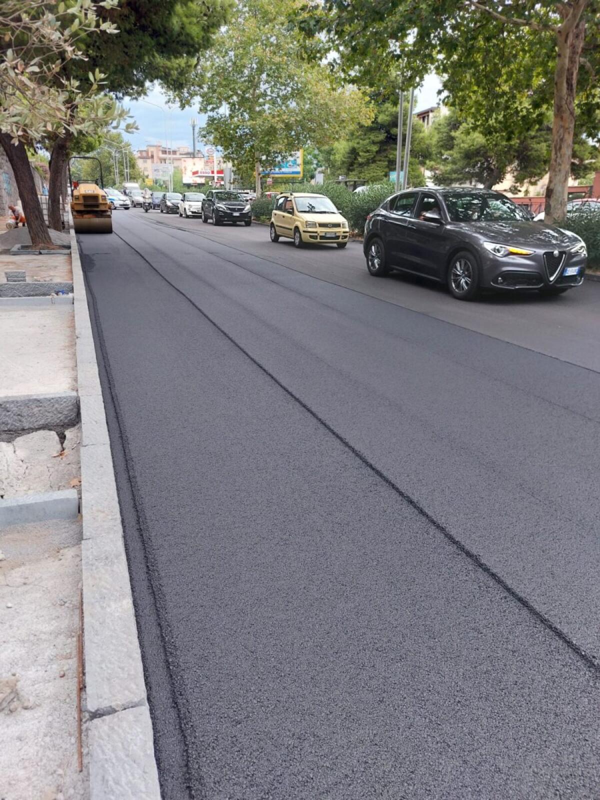 Completata la riqualificazione della circonvallazione di Catania: un nuovo asfalto per una maggiore sicurezza stradale - 