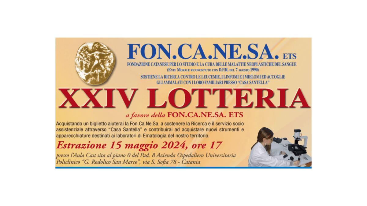 Lotteria pro Foncanesa: XXIV edizione, aiutaci ad aiutare la ricerca onco-ematologica e il servizio socio assistenziale - 