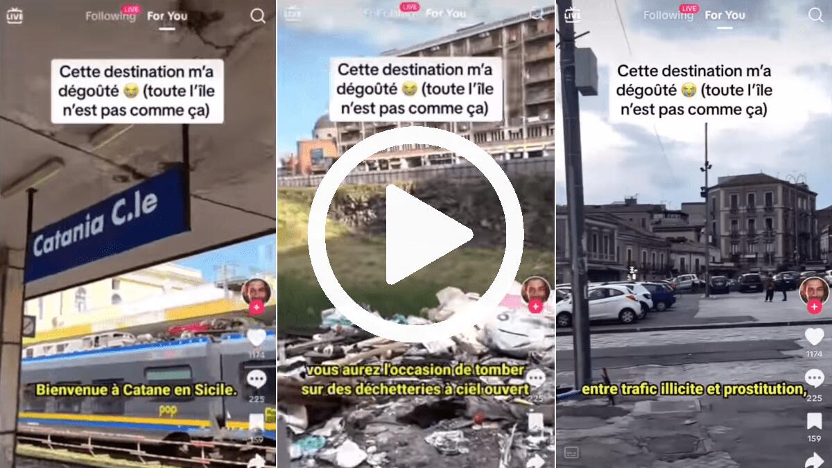 Turista mostra ai “colleghi” la vera Catania al di fuori della promozione turistica: il video - 