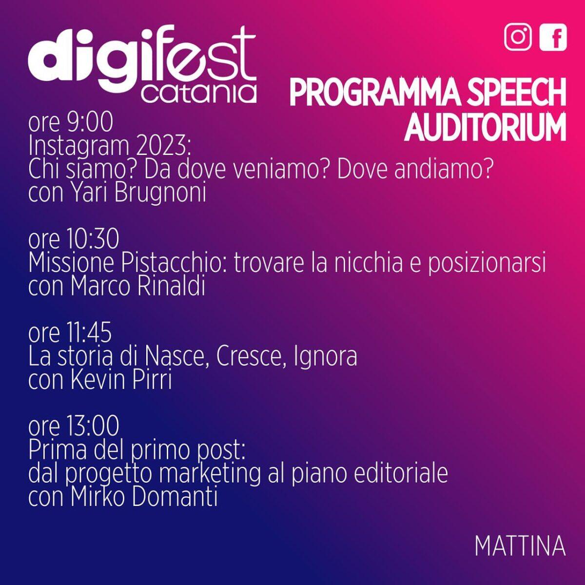 Digifest Catania, ecco il programma completo dell'evento di formazione dedicato al Digital Marketing - 