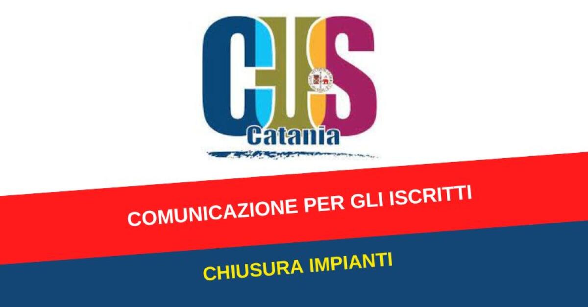 Chiusura straordinaria del CUS Catania per la festività di Tutti i Santi: riapertura con grande energia il 2 novembre! - 
