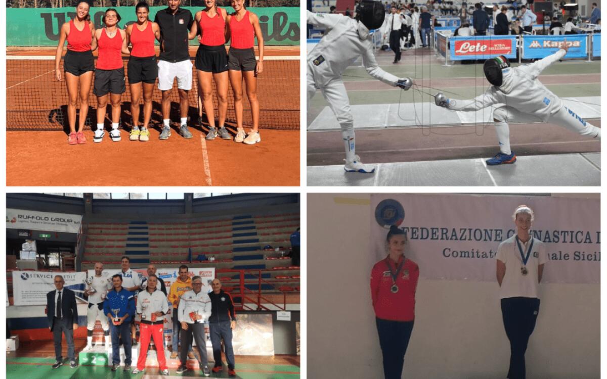 Super weekend di successi per gli atleti del Cus Catania: vittorie nel tennis, basket, rugby, scherma e ginnastica ritmica! - 