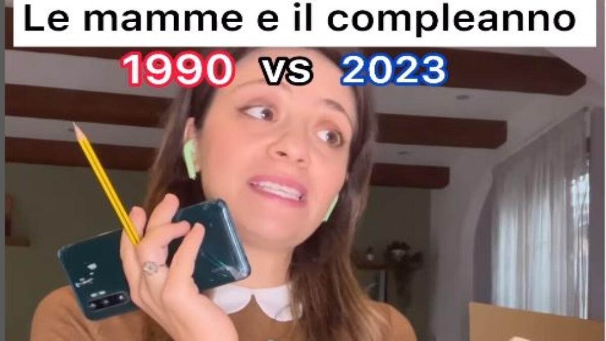 "1990 vs 2023", Chiara Anicito racconta le mamme e il compleanno. Guarda il post - 