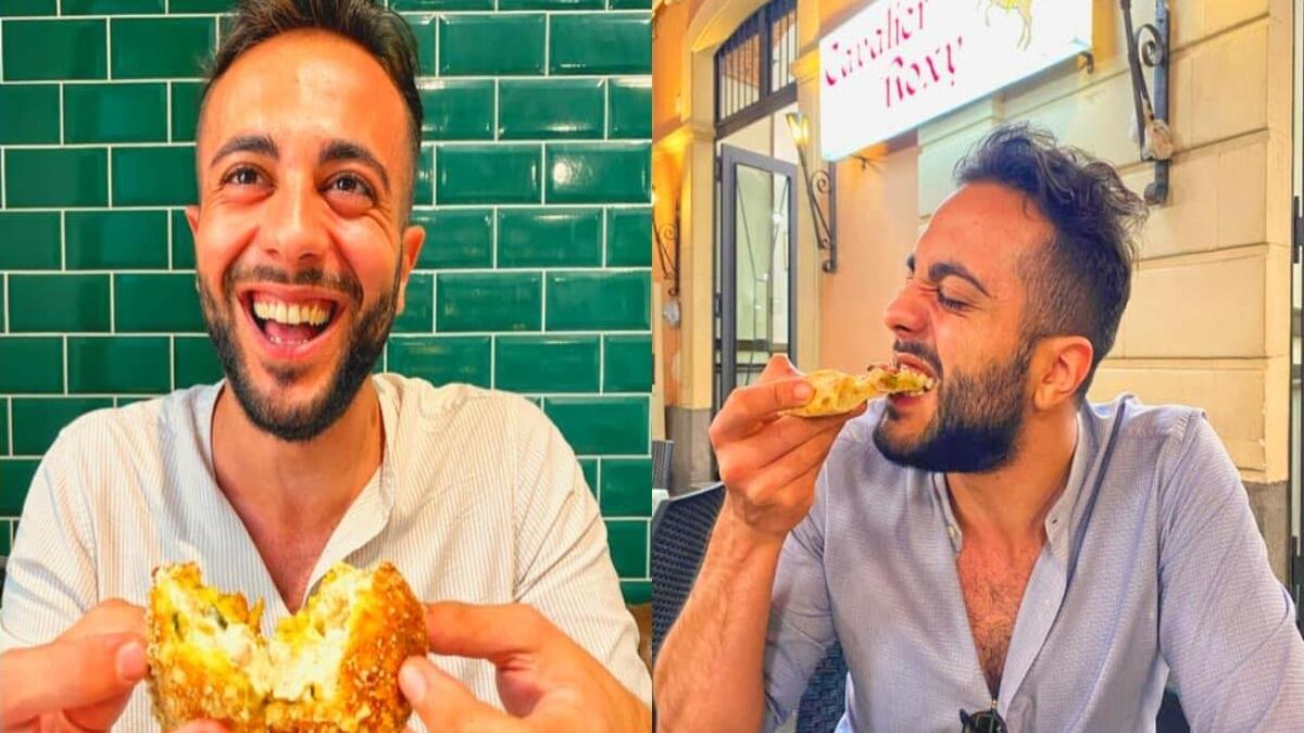 Rosario Rapisarda, guarda nel suo reel chi è il food influencer più famoso a Catania - 
