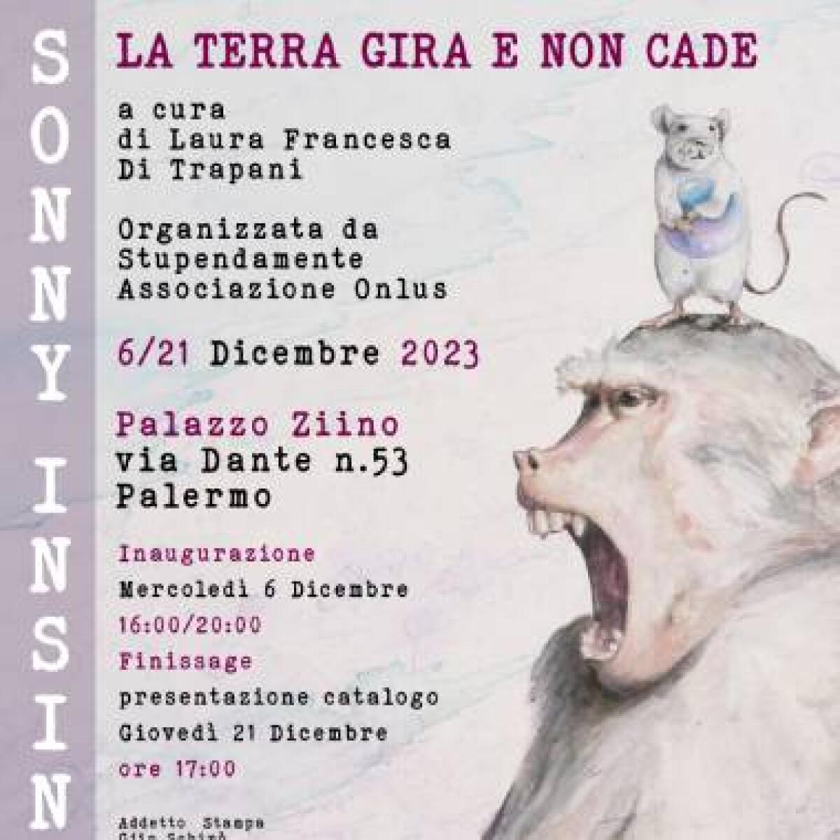 Mostra di Sonny Insinna a Palazzo Ziino: scopri ‘La terra gira e non cade’! - 