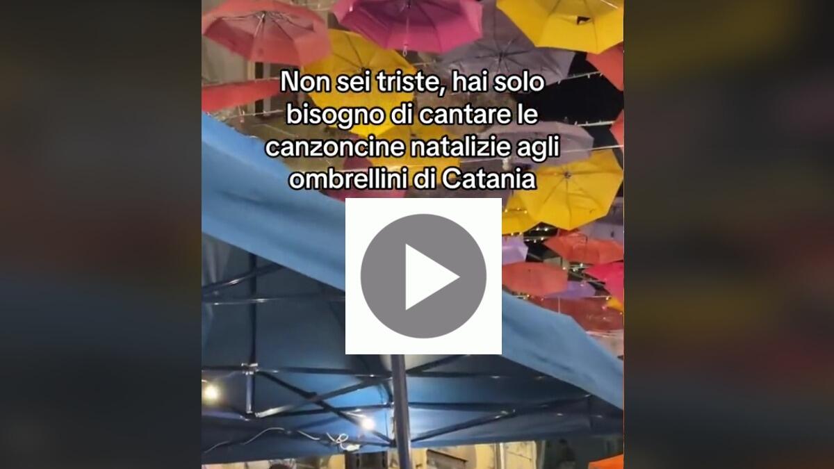 Se lo fai a Catania, non ti senti triste. Ecco il mood "natalizio" che sta conquistando i catanesi [VIDEO] - 