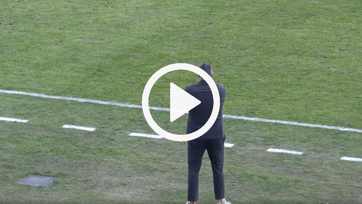 Il gesto di Cristiano Lucarelli che fa esplodere il Massimino: guarda il video - 