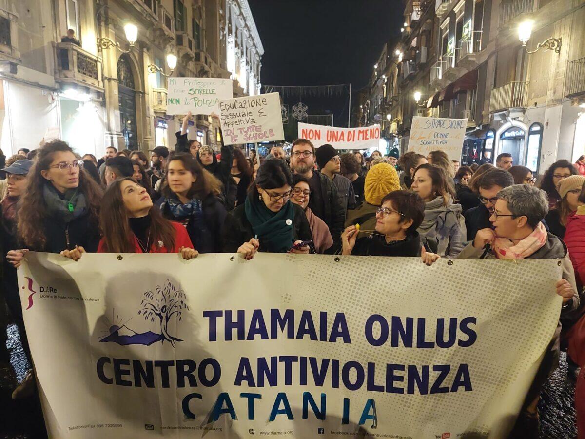 Catania fa rumore: la città si mobilita contro la piaga del Femminicidio - 