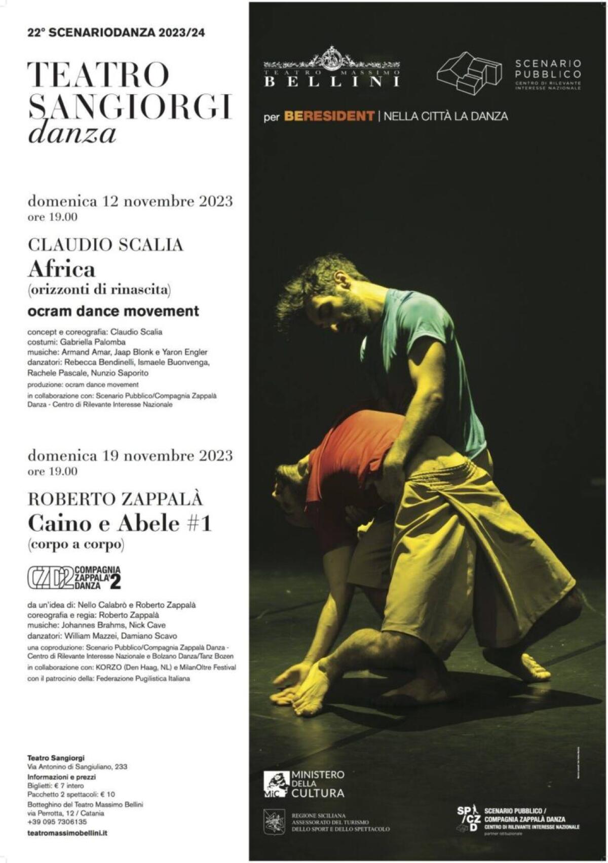 Danza a Catania: due domeniche di spettacoli imperdibili al Teatro Massimo Bellini! - 