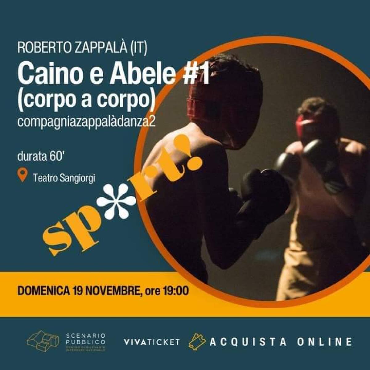 Due domeniche di spettacolo al Teatro Massimo Bellini: Claudio Scalia e Roberto Zappalà in scena! - 