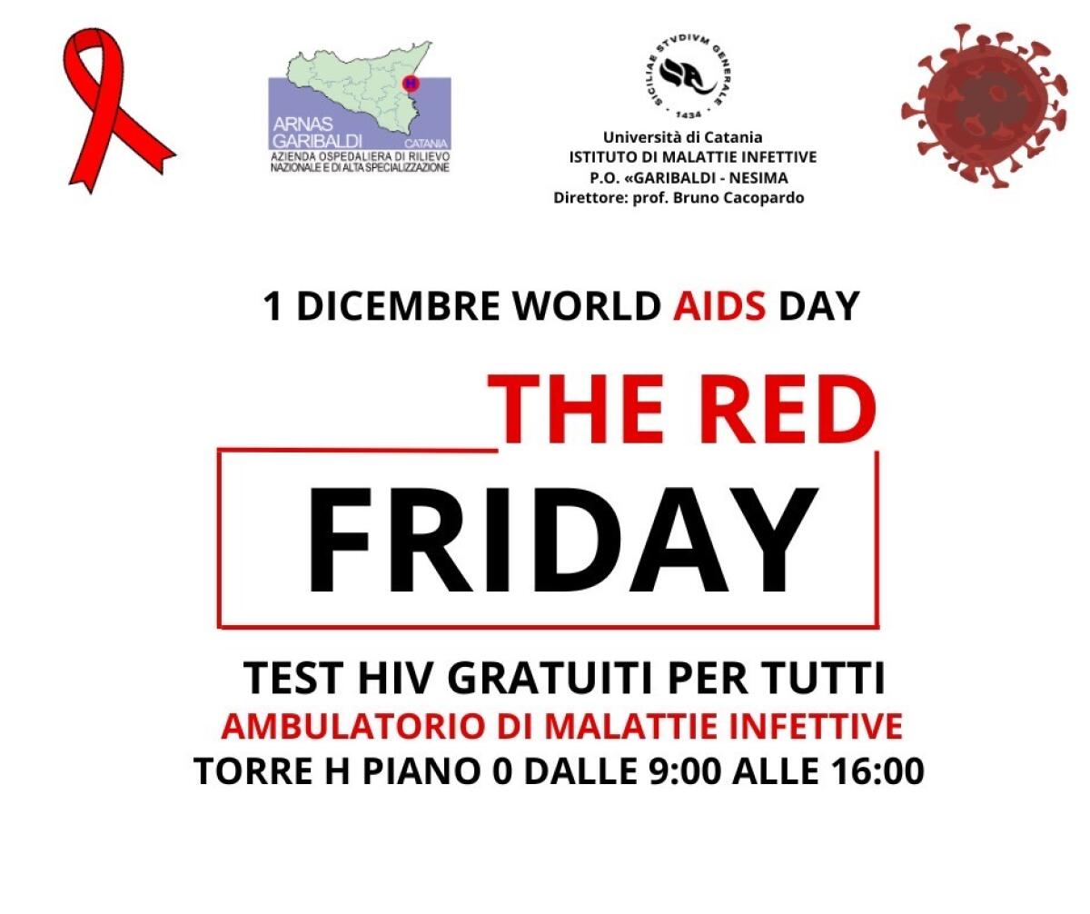 Giornata Internazionale contro l’AIDS: Ospedale Garibaldi di Catania offre test gratuiti al GARIBALDI-NESIMA il 1 dicembre 2023 - 