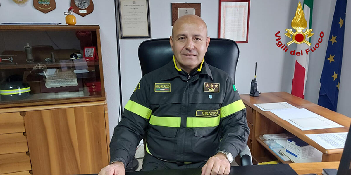 Antonino Galfo nominato nuovo comandante dei Vigili del Fuoco a Trapani - 