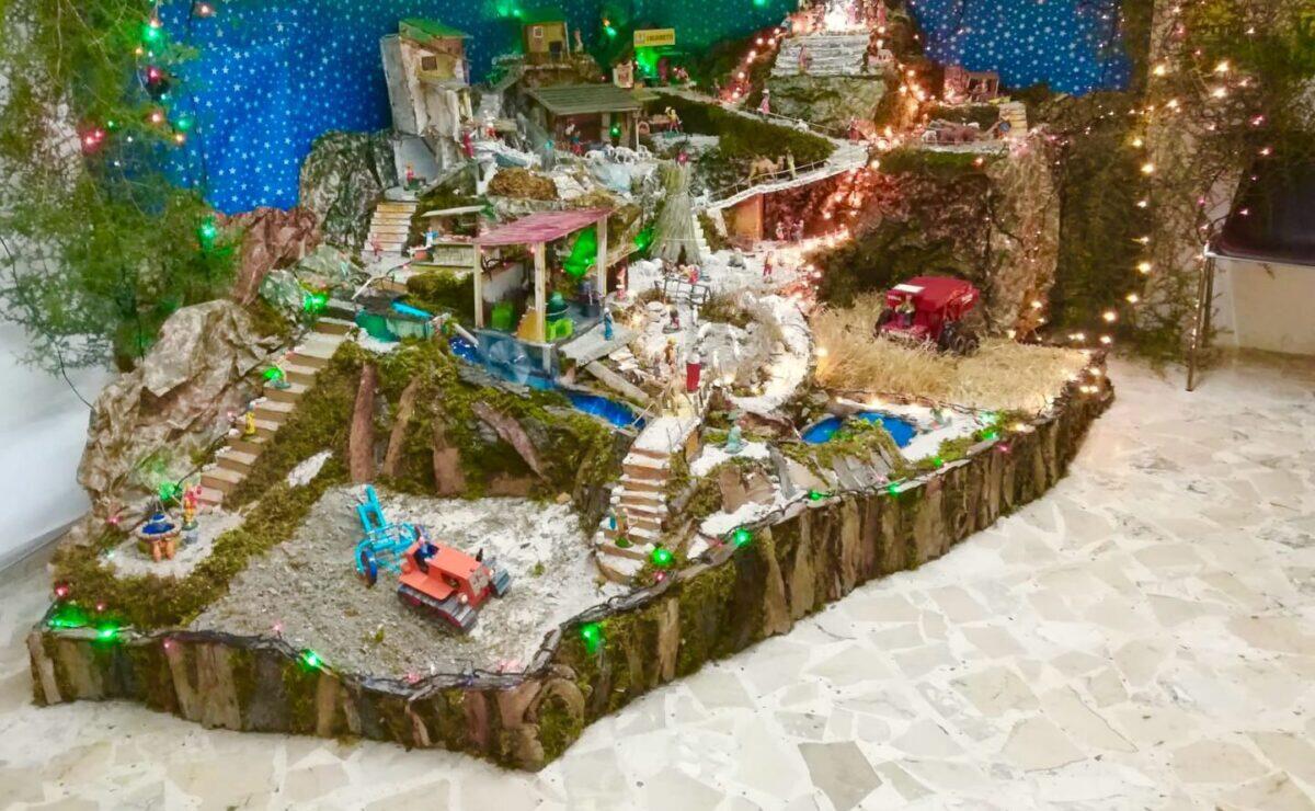 Il primo Presepe realizzato nell'ufficio zona Coldiretti di Casteltermini: un successo! - 