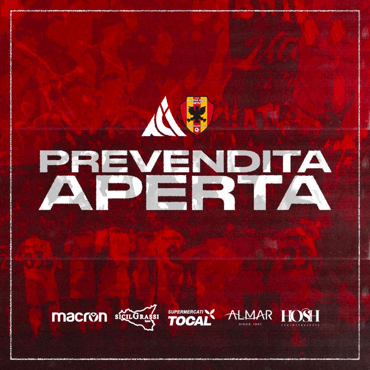 Prevendita attiva per Acireale- Igea Virtus: acquista ora il tuo biglietto! - 