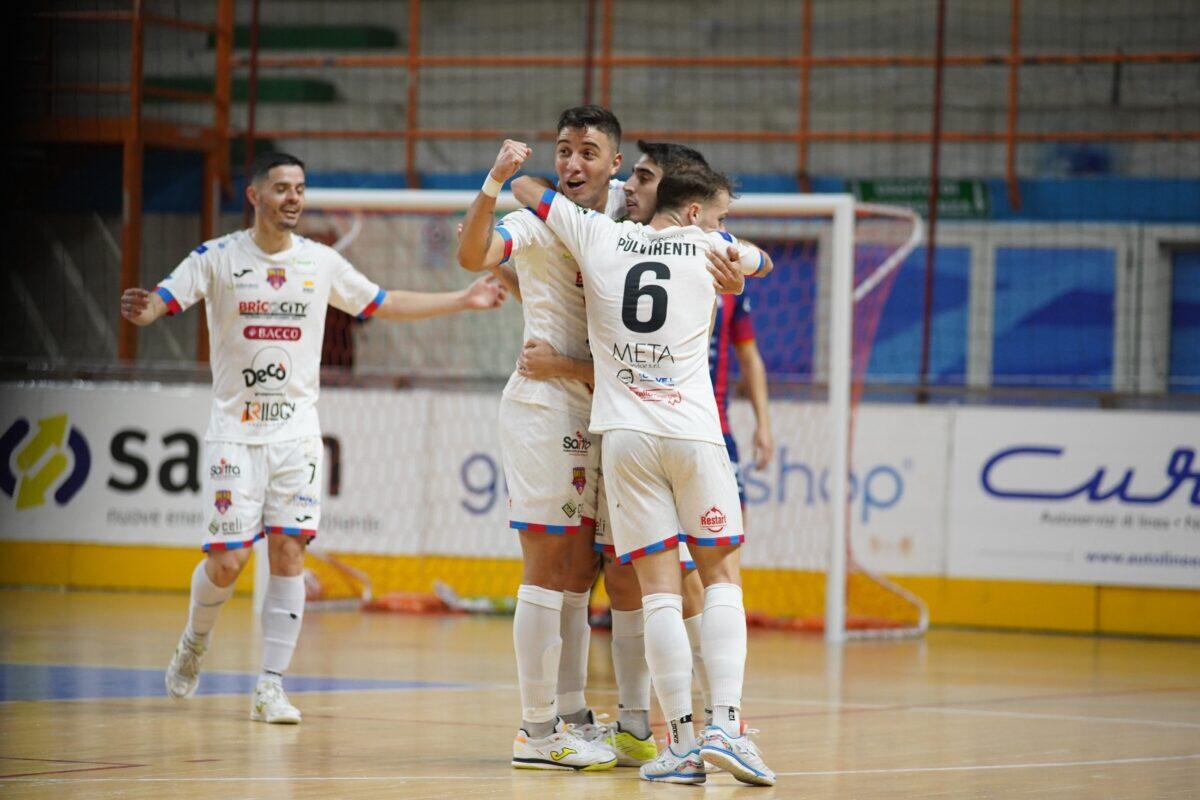 Meta Catania trionfa con un 5-3 su Feldi Eboli: quarta vittoria consecutiva - 