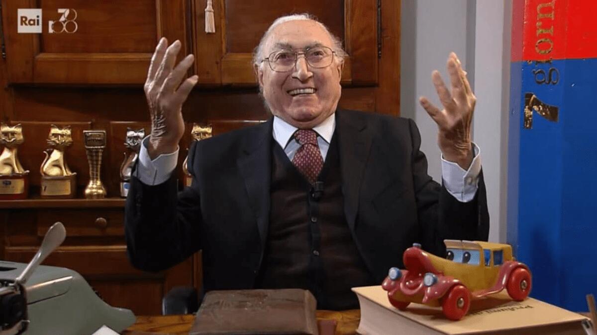 Ritorno TV trionfale di Pippo Baudo a Rischiatutto 70 e stoccata ad Amadeus: «Ho fatto 13 Festival» - 