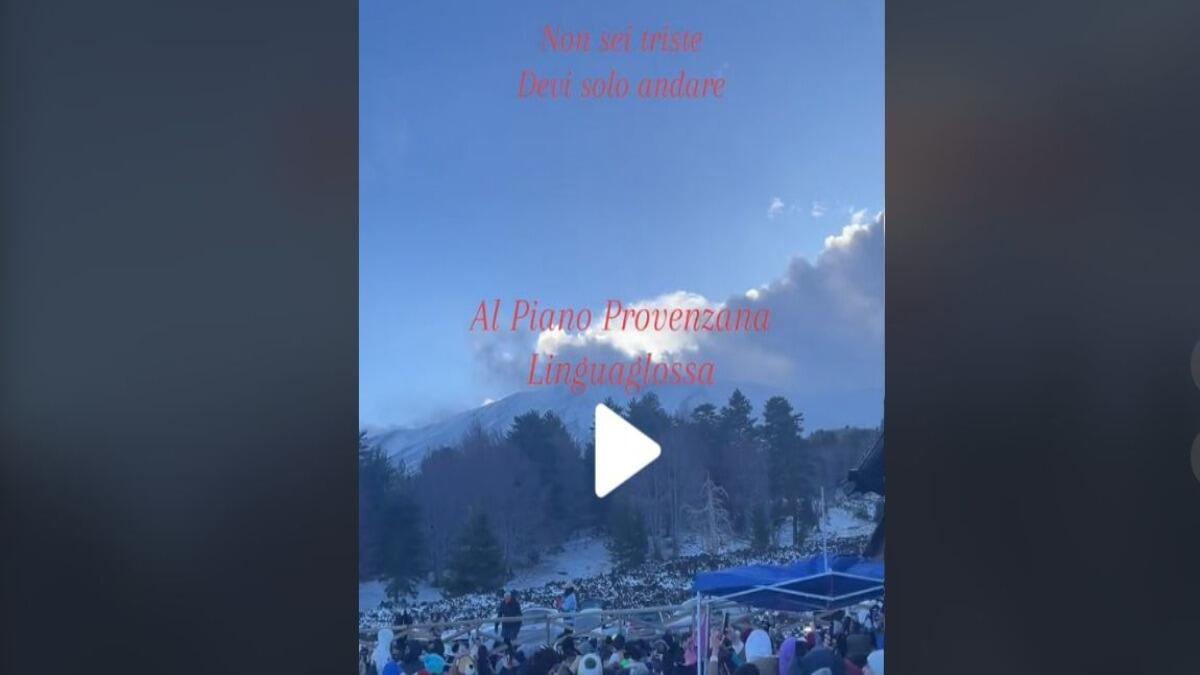 "Non sei triste, devi solo andare a Piano Provenzana". Il motivo ti stupirà [VIDEO] - 