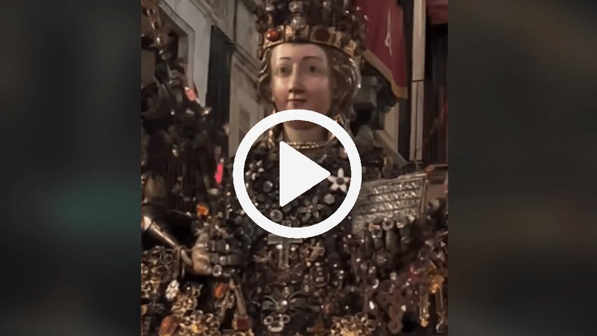 Meno di un mese per rivedere la Patrona di Catania: l’emozione di Sant’Agata in video - 